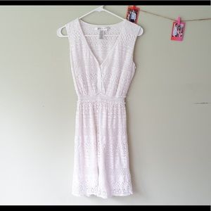 Max Studio Lace Dress and Wet Seal Top